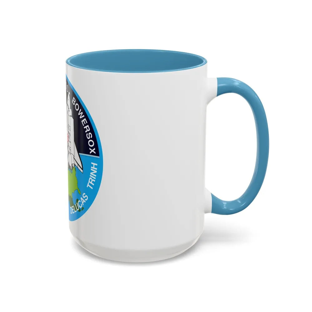 STS 50 (NASA) Accent Coffee Mug-Go Mug Yourself