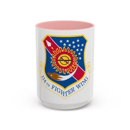 114th Fighter Wing (U.S. Air Force) Accent Coffee Mug