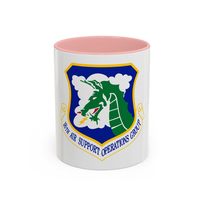 18 Air Support Operations Group ACC (U.S. Air Force) Accent Coffee Mug