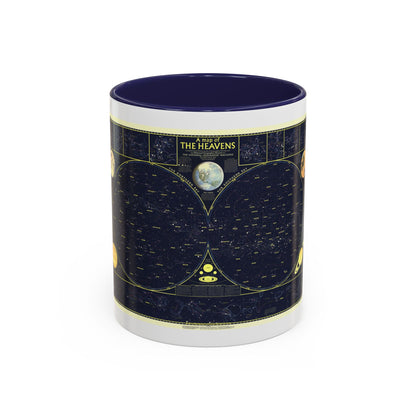 Heavens, The 1 (1957) (Map) Accent Coffee Mug