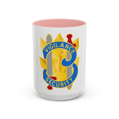 113 Military Intelligence Group (U.S. Army) Accent Coffee Mug