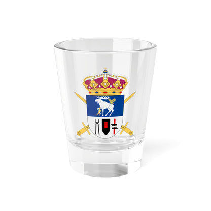 Fältjägargruppen vapen (Sweden) (Coat of Arms) Shot Glass 1.5oz
