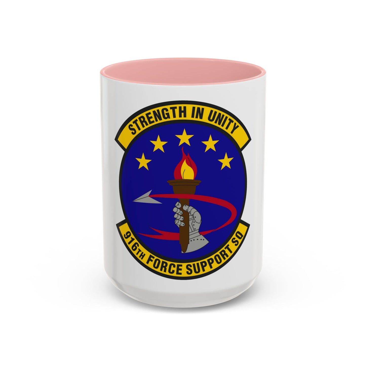 916th Force Support Squadron (U.S. Air Force) Accent Coffee Mug