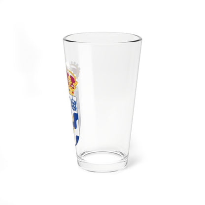 Göta helikopterbataljon vapen (Sweden) (Coat of Arms) Pint Glass 16oz