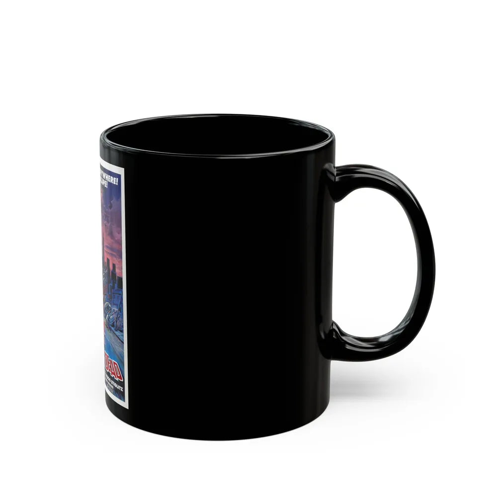 CITY OF THE WALKING DEAD (NIGHTMARE CITY) 1980 Movie Poster - Black Coffee Mug-Go Mug Yourself