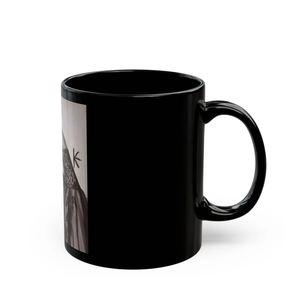 Coleen Gray #02 (Vintage Female Icon) Black Coffee Mug-Go Mug Yourself