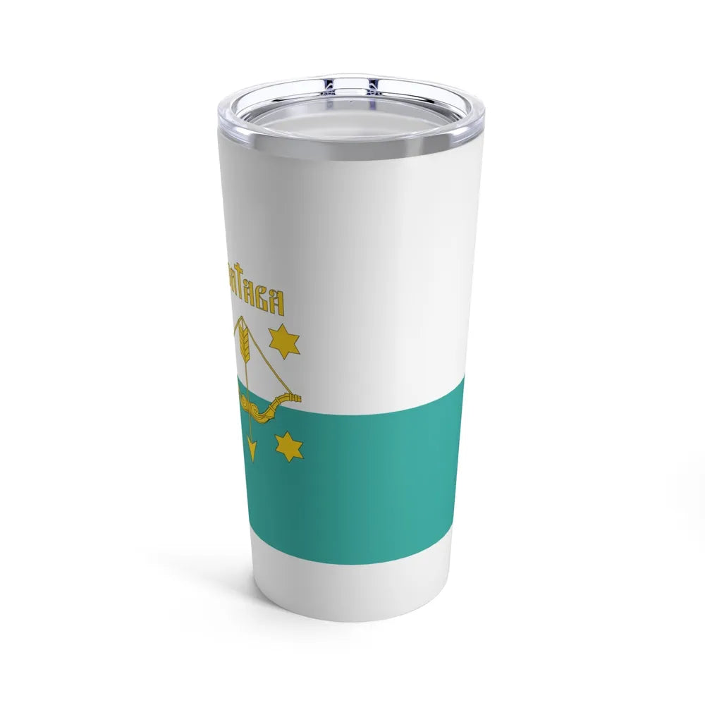 Flag of Poltava Ukraine - Tumbler 20oz-20oz-Go Mug Yourself