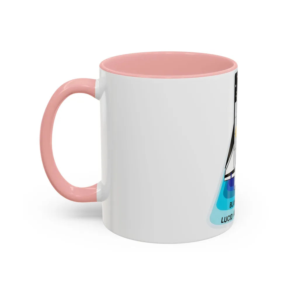 STS 43 (NASA) Accent Coffee Mug-Go Mug Yourself