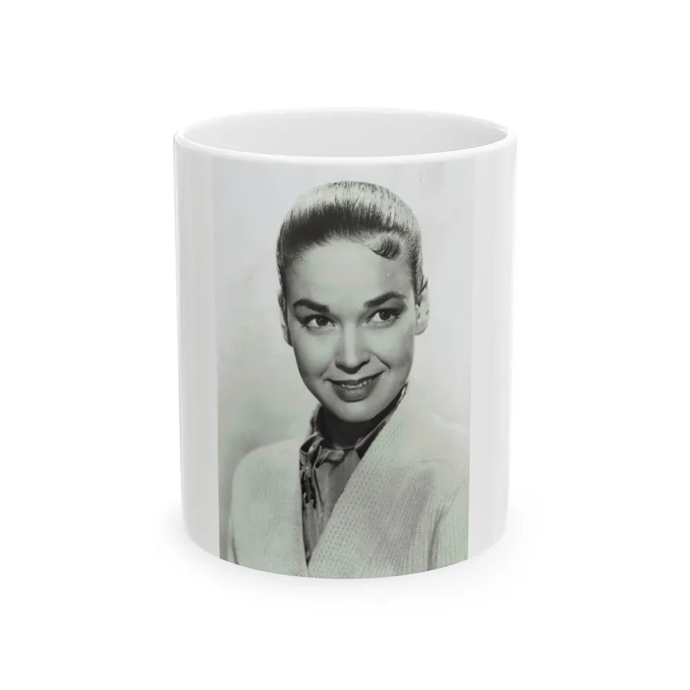 Kathryn Grant #110 (Vintage Female Icon) White Coffee Mug-11oz-Go Mug Yourself