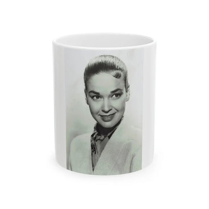 Kathryn Grant #110 (Vintage Female Icon) White Coffee Mug-11oz-Go Mug Yourself