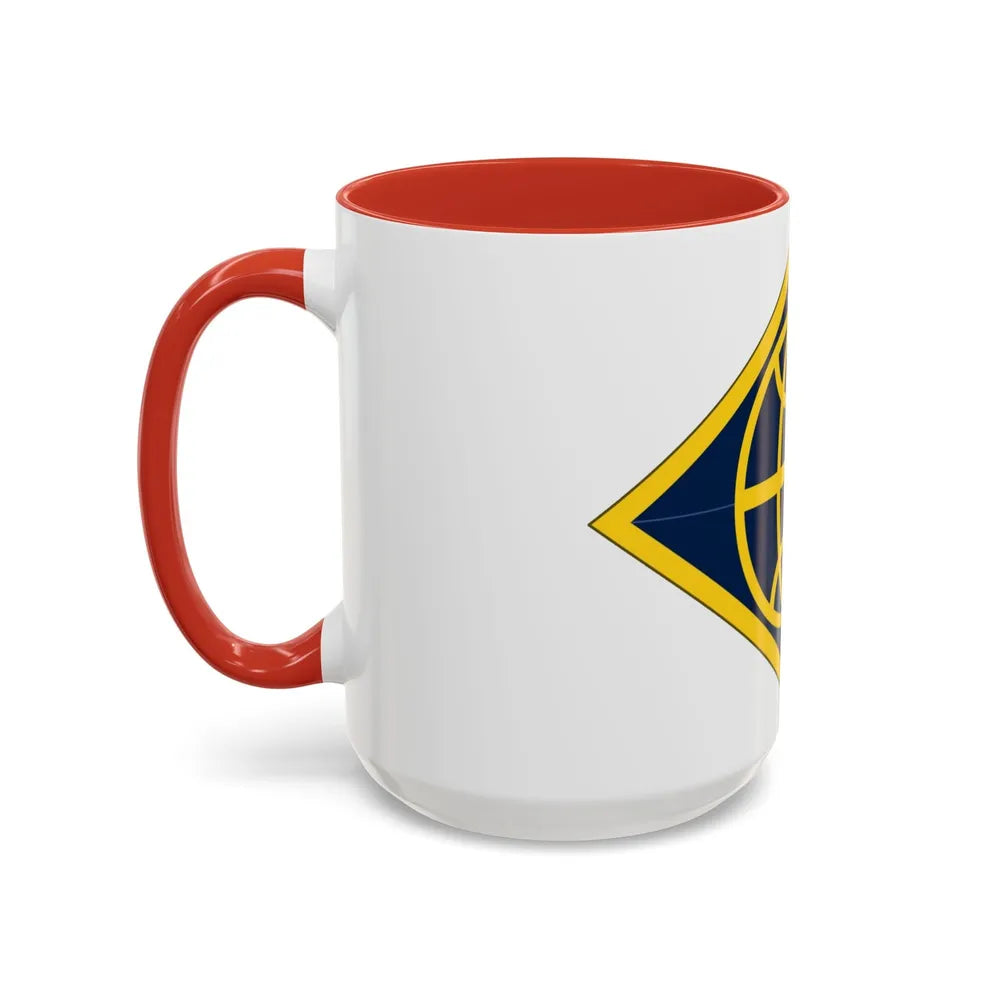 Financial Management Command (U.S. Army) Accent Coffee Mug-Go Mug Yourself