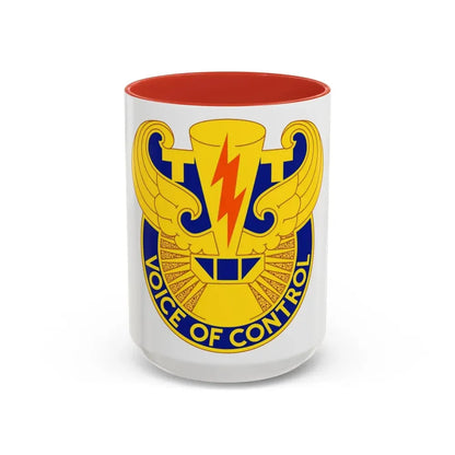 59th Air Traffic Control Battalion (U.S. Army) Accent Coffee Mug 15oz Red - Go Mug Yourself