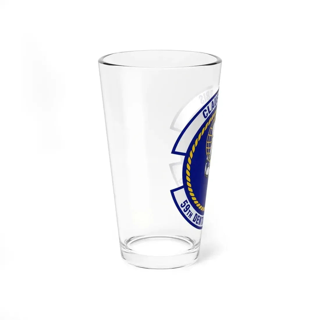 59th Dental Support Squadron (U.S. Air Force) Pint Glass 16oz - Go Mug Yourself