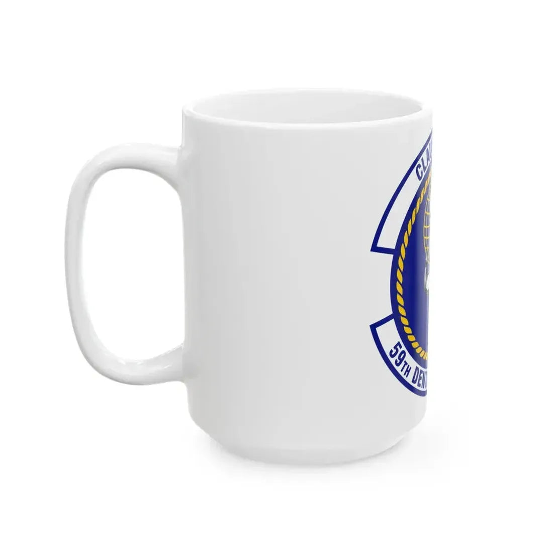 59th Dental Support Squadron (U.S. Air Force) White Coffee Mug - Go Mug Yourself