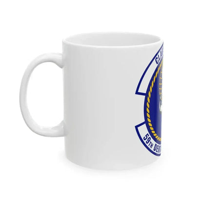 59th Dental Support Squadron (U.S. Air Force) White Coffee Mug - Go Mug Yourself