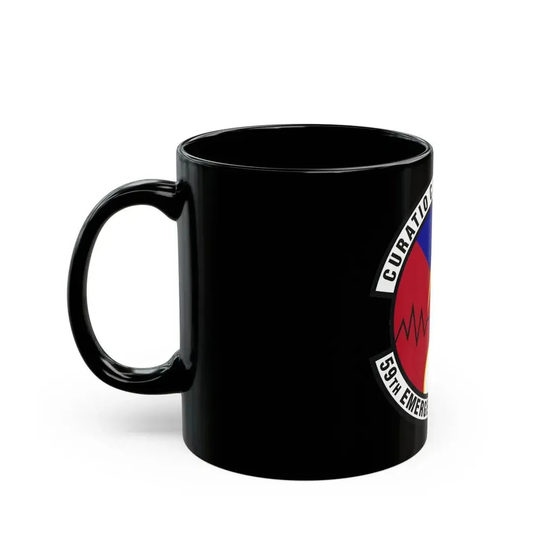 59th Emergency Medical Squadron (U.S. Air Force) Black Coffee Mug - Go Mug Yourself