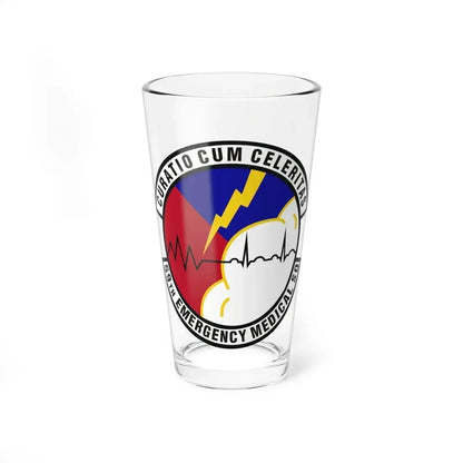 59th Emergency Medical Squadron (U.S. Air Force) Pint Glass 16oz 16oz - Go Mug Yourself
