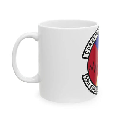 59th Emergency Medical Squadron (U.S. Air Force) White Coffee Mug - Go Mug Yourself