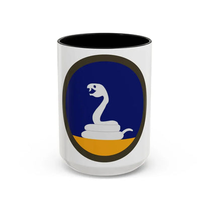 59th Infantry Div (U.S. Army) Accent Coffee Mug 15oz Black - Go Mug Yourself