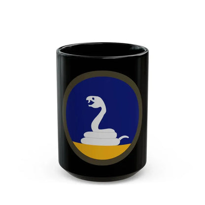 59th Infantry Div (U.S. Army) Black Coffee Mug 15oz - Go Mug Yourself