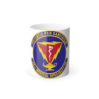 59th Medical Specialty Squadron (U.S. Air Force) Color Changing Coffee Mug 11oz - Go Mug Yourself