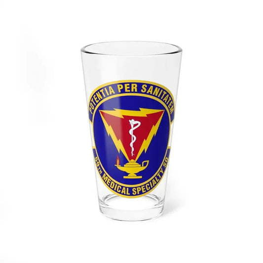 59th Medical Specialty Squadron (U.S. Air Force) Pint Glass 16oz 16oz - Go Mug Yourself