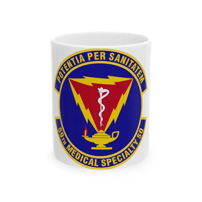 59th Medical Specialty Squadron (U.S. Air Force) White Coffee Mug 11oz - Go Mug Yourself