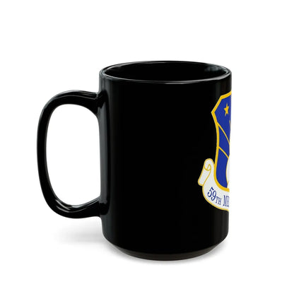 59th Medical Wing (U.S. Air Force) Black Coffee Mug-Go Mug Yourself