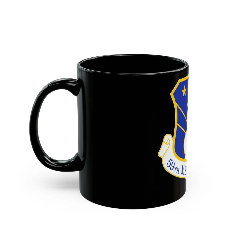 59th Medical Wing (U.S. Air Force) Black Coffee Mug-Go Mug Yourself