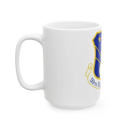 59th Medical Wing (U.S. Air Force) White Coffee Mug - Go Mug Yourself