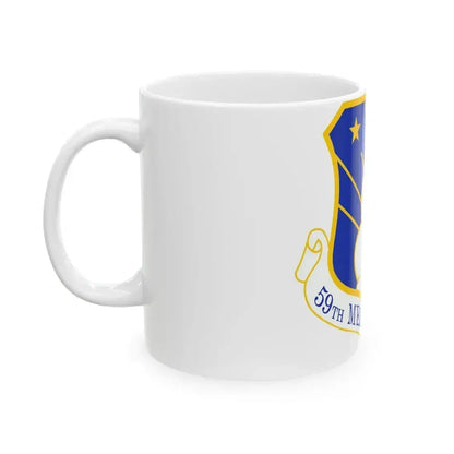 59th Medical Wing (U.S. Air Force) White Coffee Mug - Go Mug Yourself