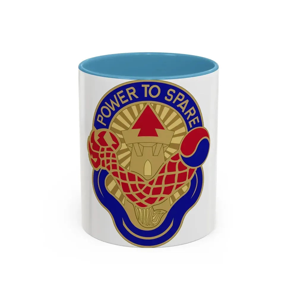 59th Ordnance Brigade 2 (U.S. Army) Accent Coffee Mug 11oz Light Blue - Go Mug Yourself