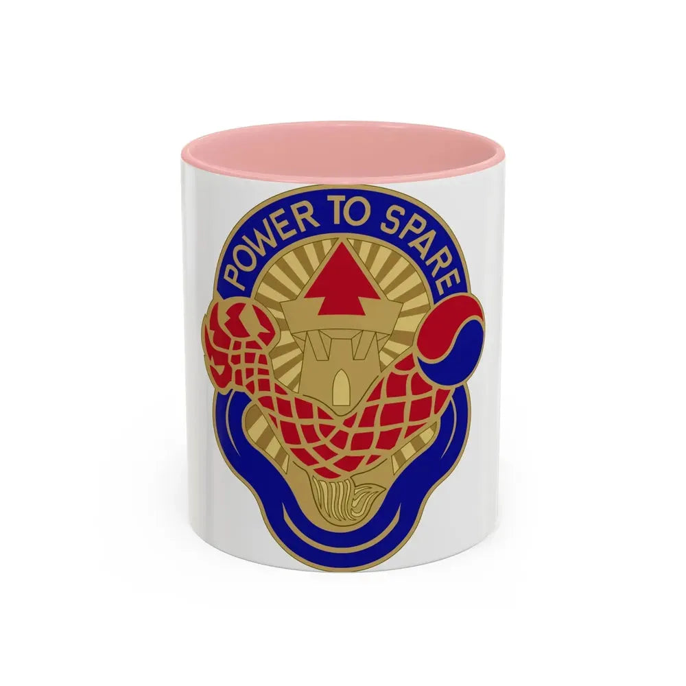 59th Ordnance Brigade 2 (U.S. Army) Accent Coffee Mug 11oz Pink - Go Mug Yourself