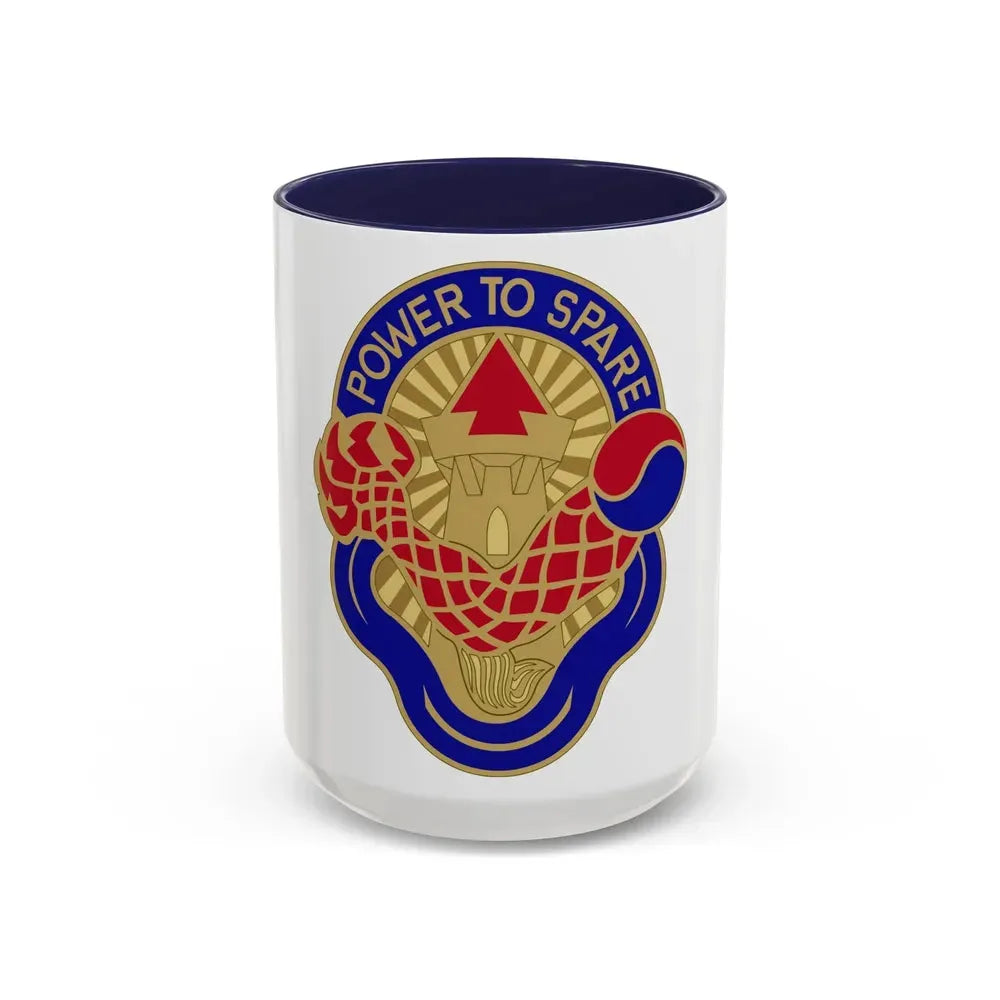 59th Ordnance Brigade 2 (U.S. Army) Accent Coffee Mug 15oz Navy - Go Mug Yourself