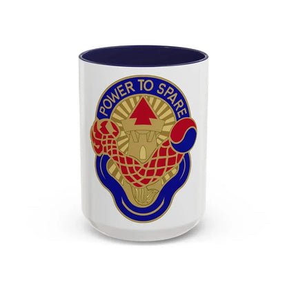59th Ordnance Brigade 2 (U.S. Army) Accent Coffee Mug 15oz Navy - Go Mug Yourself