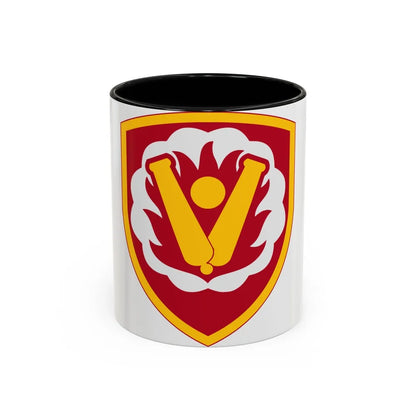 59th Ordnance Brigade (U.S. Army) Accent Coffee Mug-11oz-Black-Go Mug Yourself