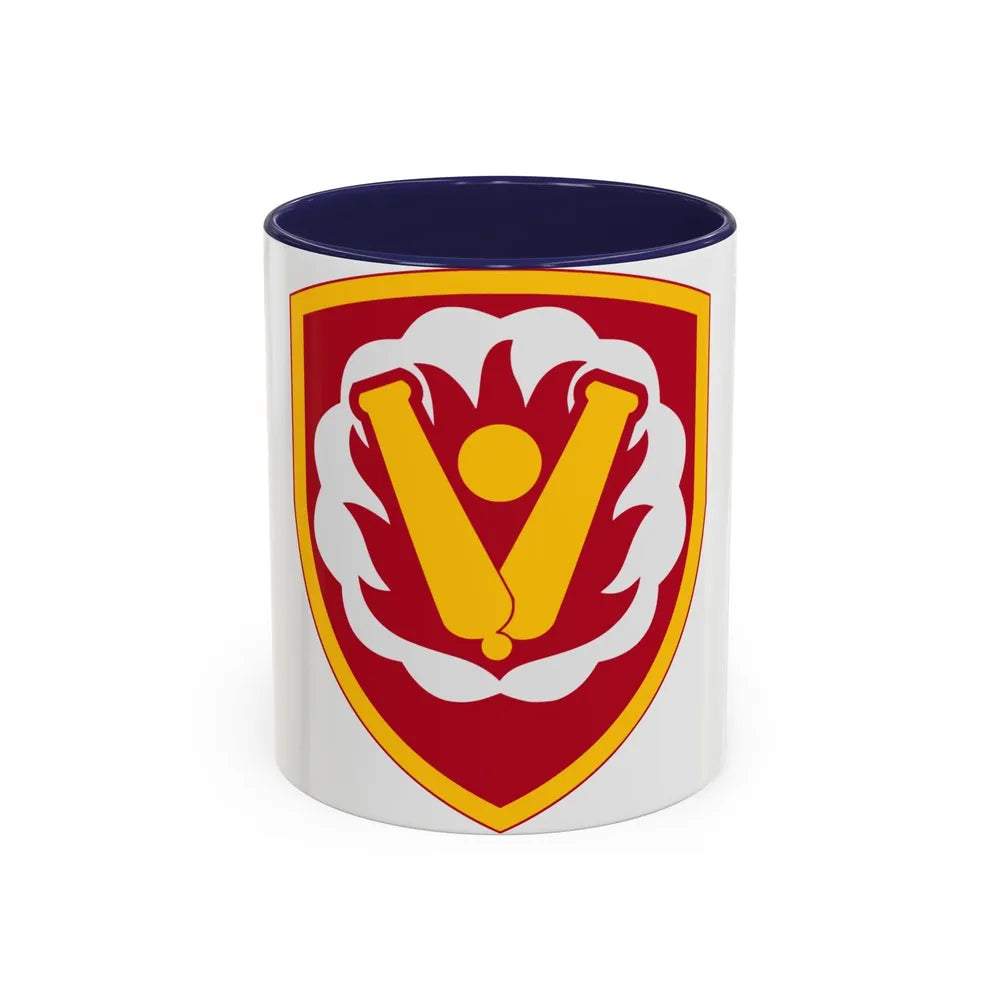 59th Ordnance Brigade (U.S. Army) Accent Coffee Mug-11oz-Navy-Go Mug Yourself