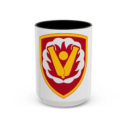 59th Ordnance Brigade (U.S. Army) Accent Coffee Mug-15oz-Black-Go Mug Yourself