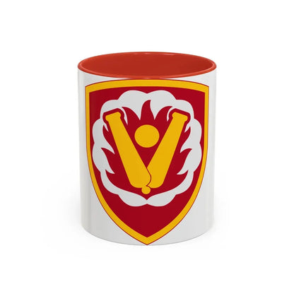 59th Ordnance Brigade (U.S. Army) Accent Coffee Mug 11oz Red - Go Mug Yourself