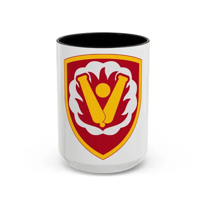 59th Ordnance Brigade (U.S. Army) Accent Coffee Mug 15oz Black - Go Mug Yourself