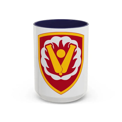 59th Ordnance Brigade (U.S. Army) Accent Coffee Mug 15oz Navy - Go Mug Yourself