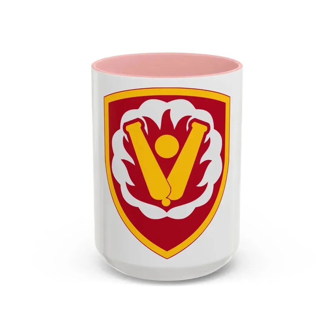 59th Ordnance Brigade (U.S. Army) Accent Coffee Mug 15oz Pink - Go Mug Yourself