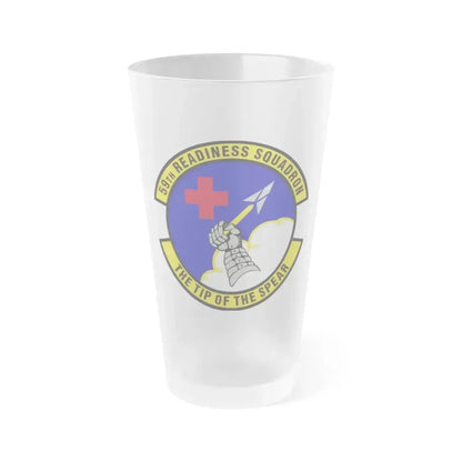 59th Readiness Squadron (U.S. Air Force) Frosted Pint Glass 16oz 16oz Frosted - Go Mug Yourself