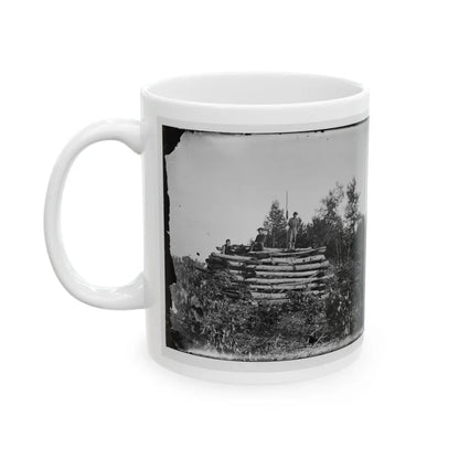 Elk Mountain, Md. Signal Tower Overlooking Antietam Battlefield (U.S. Civil War) White Coffee Mug-Go Mug Yourself