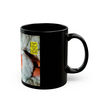 Janet Munro #24 (Vintage Female Icon) Black Coffee Mug-Go Mug Yourself