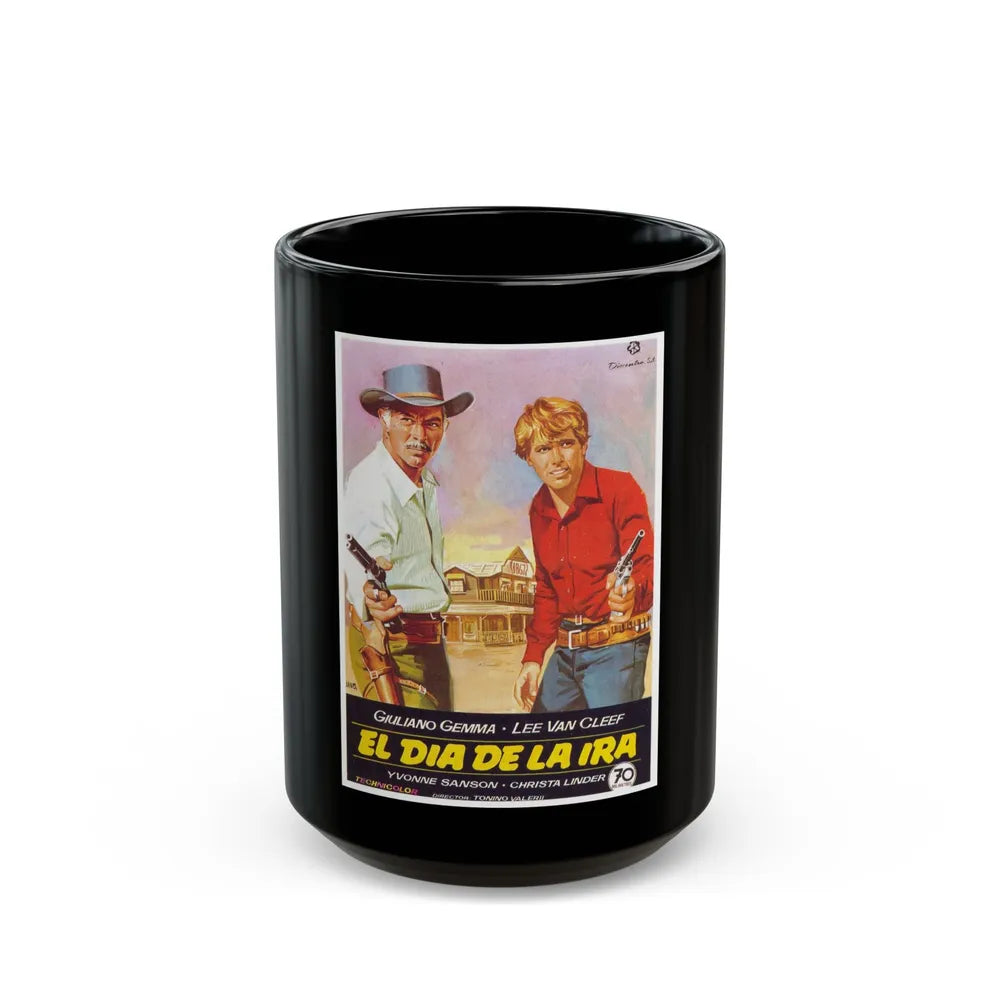 DAY OF ANGER (SPANISH) 2 1967 Movie Poster - Black Coffee Mug-15oz-Go Mug Yourself