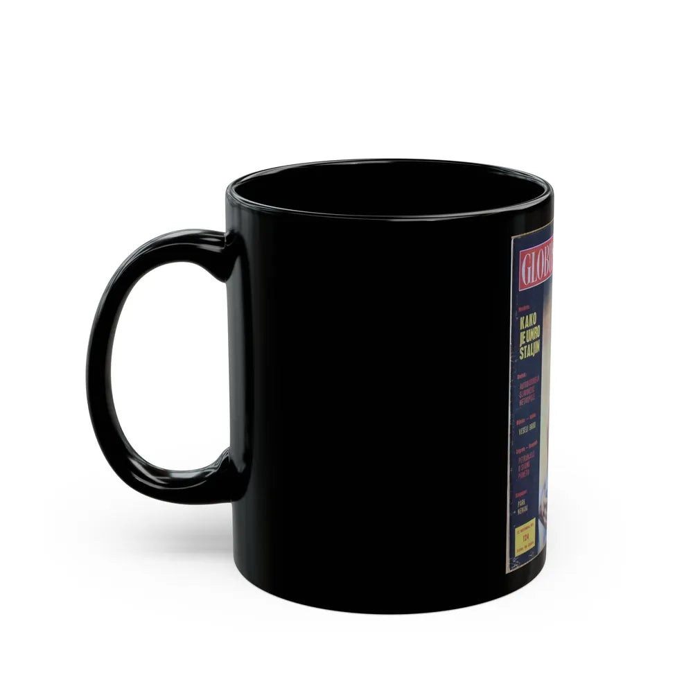 Lisa Gastoni #09 - Mag. Cover (Vintage Female Icon) Black Coffee Mug-Go Mug Yourself