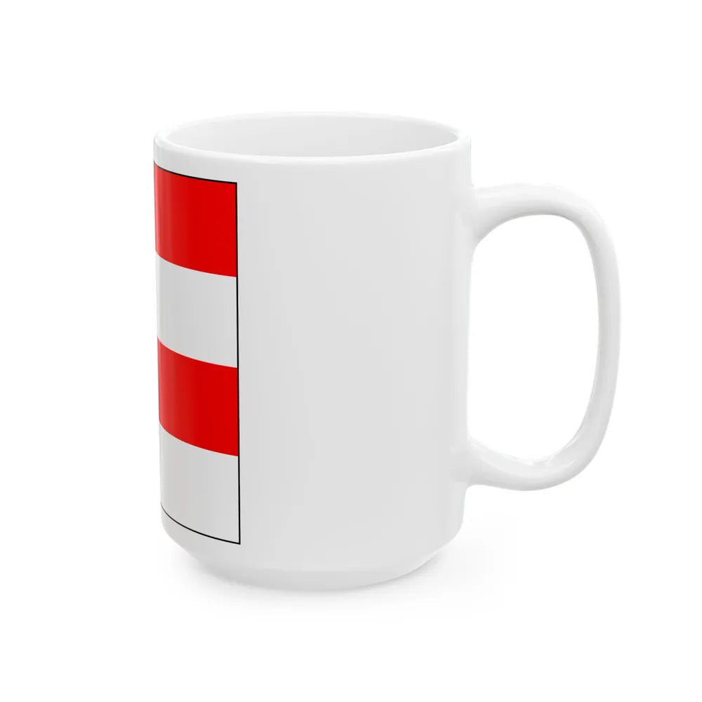 Flag of Zofingen Switzerland - White Coffee Mug-Go Mug Yourself