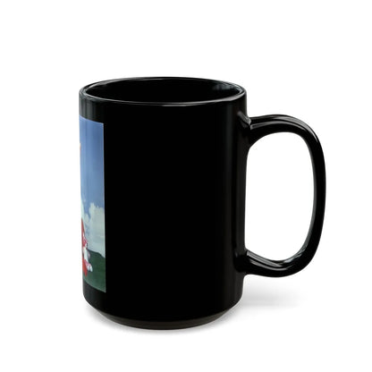 Gila Golan #41 (Vintage Female Icon) Black Coffee Mug-Go Mug Yourself