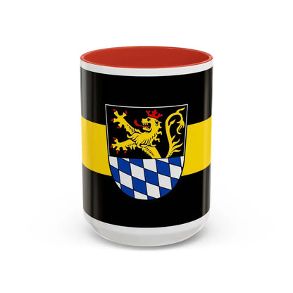 Flag of Amberg Germany - Accent Coffee Mug-15oz-Red-Go Mug Yourself